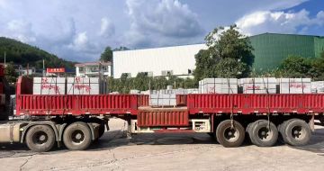 沈阳 芝麻灰花岗岩地铺石出货日常