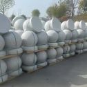 沈阳 白麻花岗岩石材圆球，石球，挡车球，隔离球，景观石球，风水球等