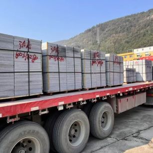 沈阳 芝麻灰地铺石出货日常