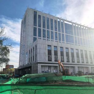 沈阳 白麻花岗岩石材外墙干挂