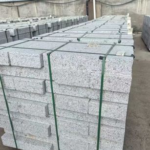 沈阳 白麻花岗岩路沿石，弧形路沿石，道牙石，马路牙子，界石，路缘石，平沿石，直岩石，平缘石等