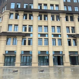 沈阳 黄金麻花岗岩荔枝面小区外墙干挂