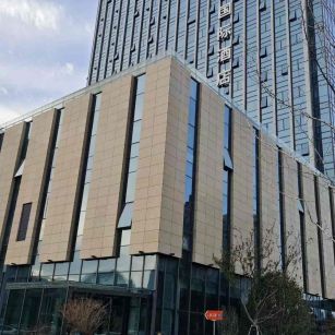 沈阳 黄金麻花岗岩外墙干挂