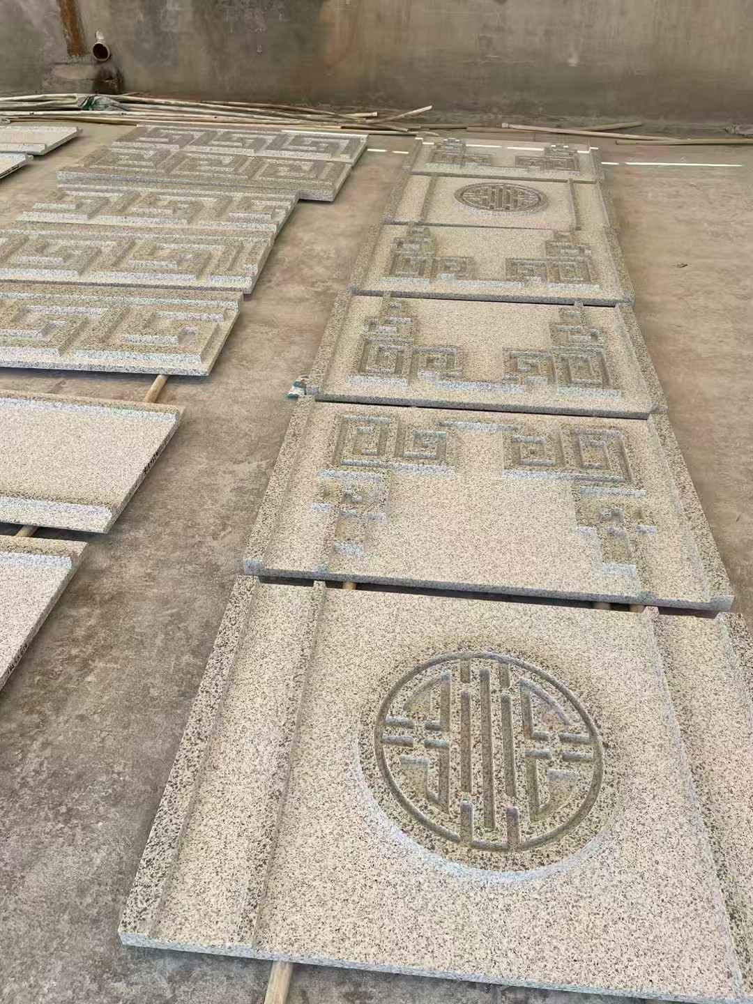 沈阳 白麻花岗岩外墙立面雕刻板