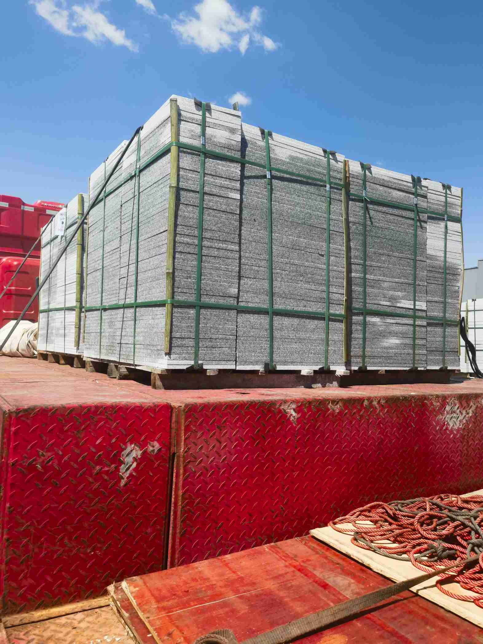 沈阳 芝麻白火烧规格板地铺石300*600/600*600