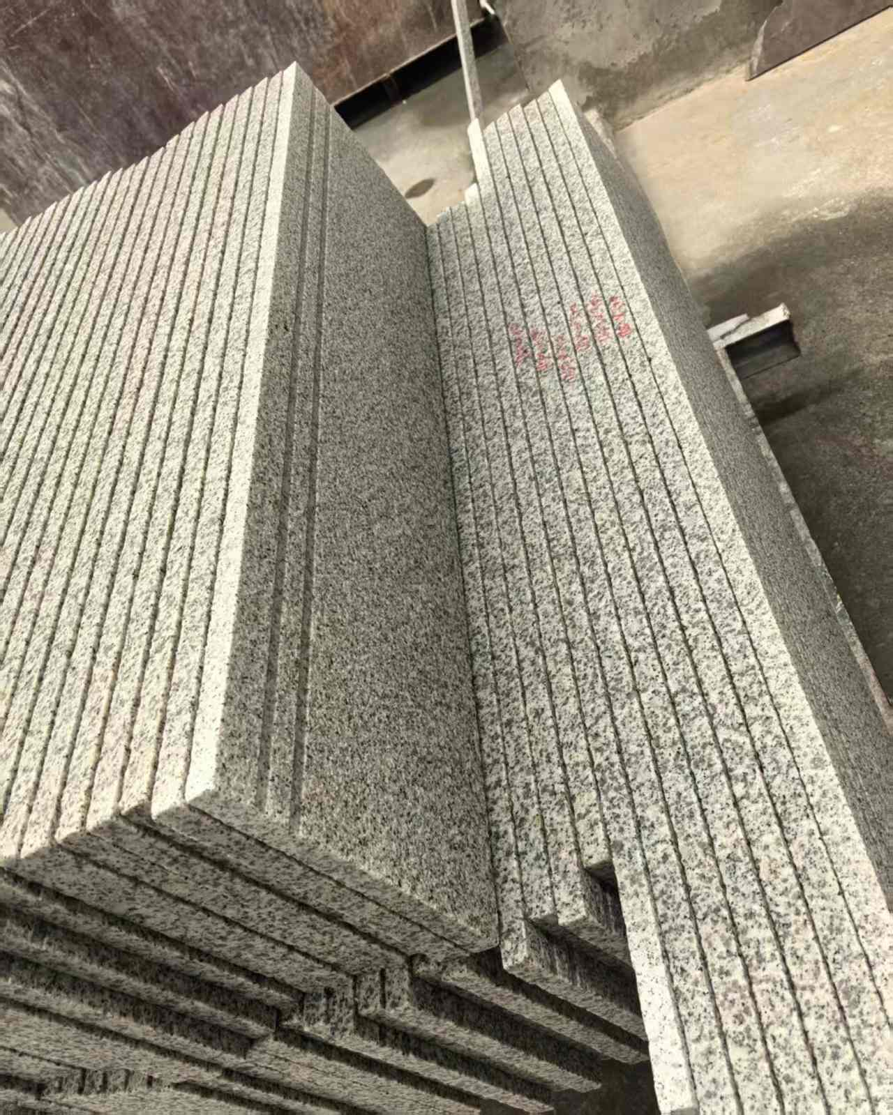 沈阳 白麻荔枝面花岗岩楼梯踏步