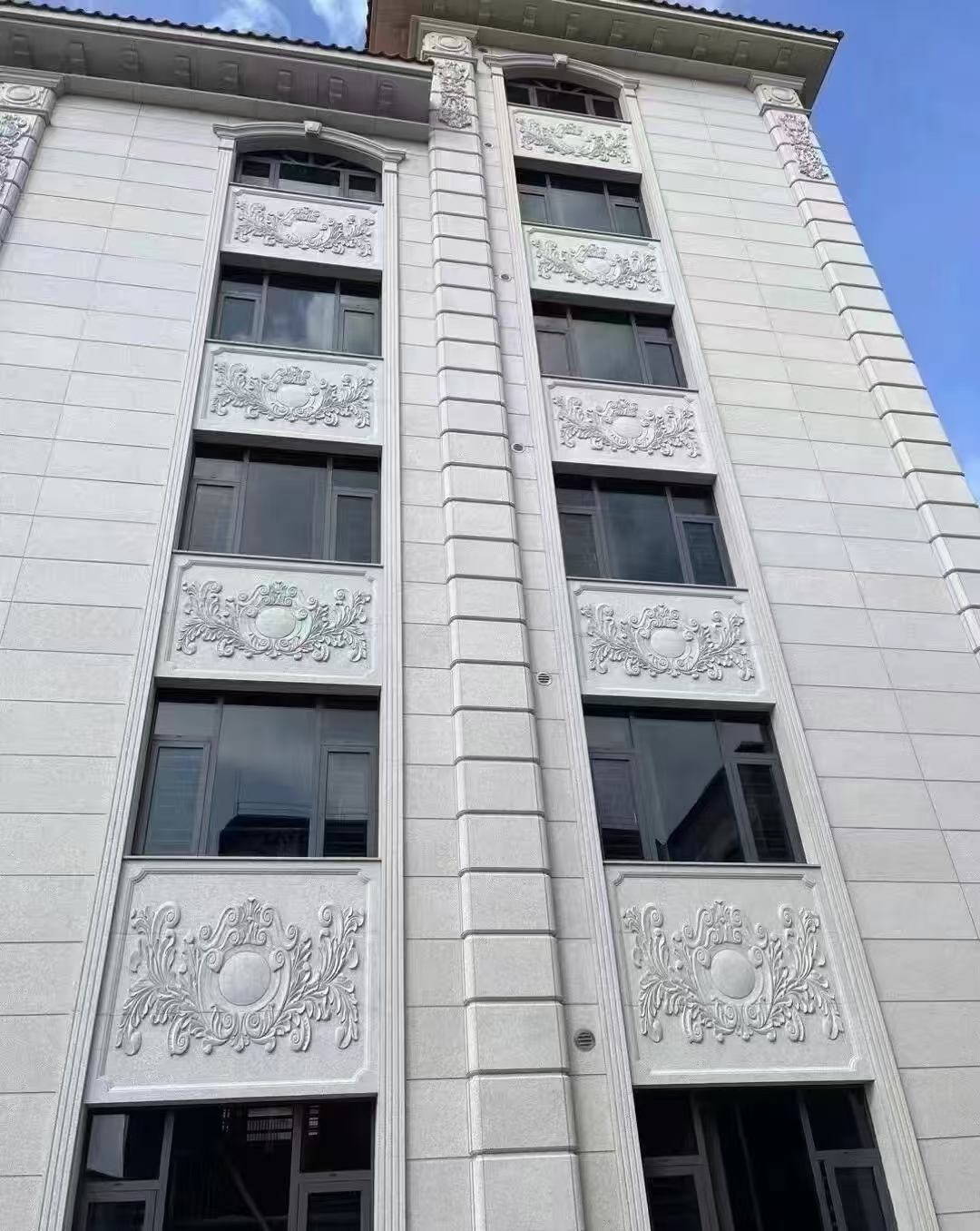 沈阳 白麻荔枝面花岗岩别墅外墙干挂